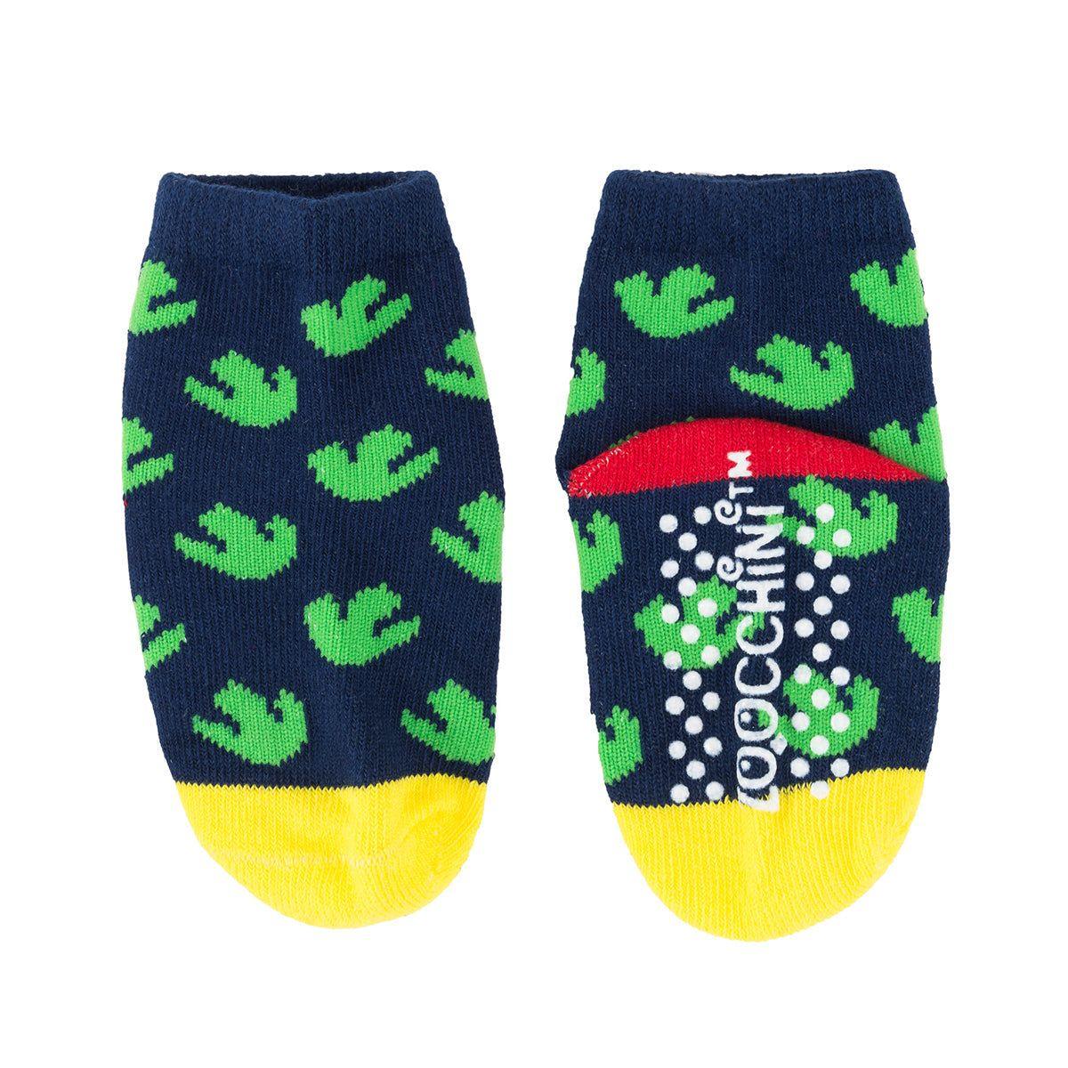 Zoocchini - grip+easy™ Crawler Legging & Sock Set - Devin Dinosaur - Emmbaby Canada