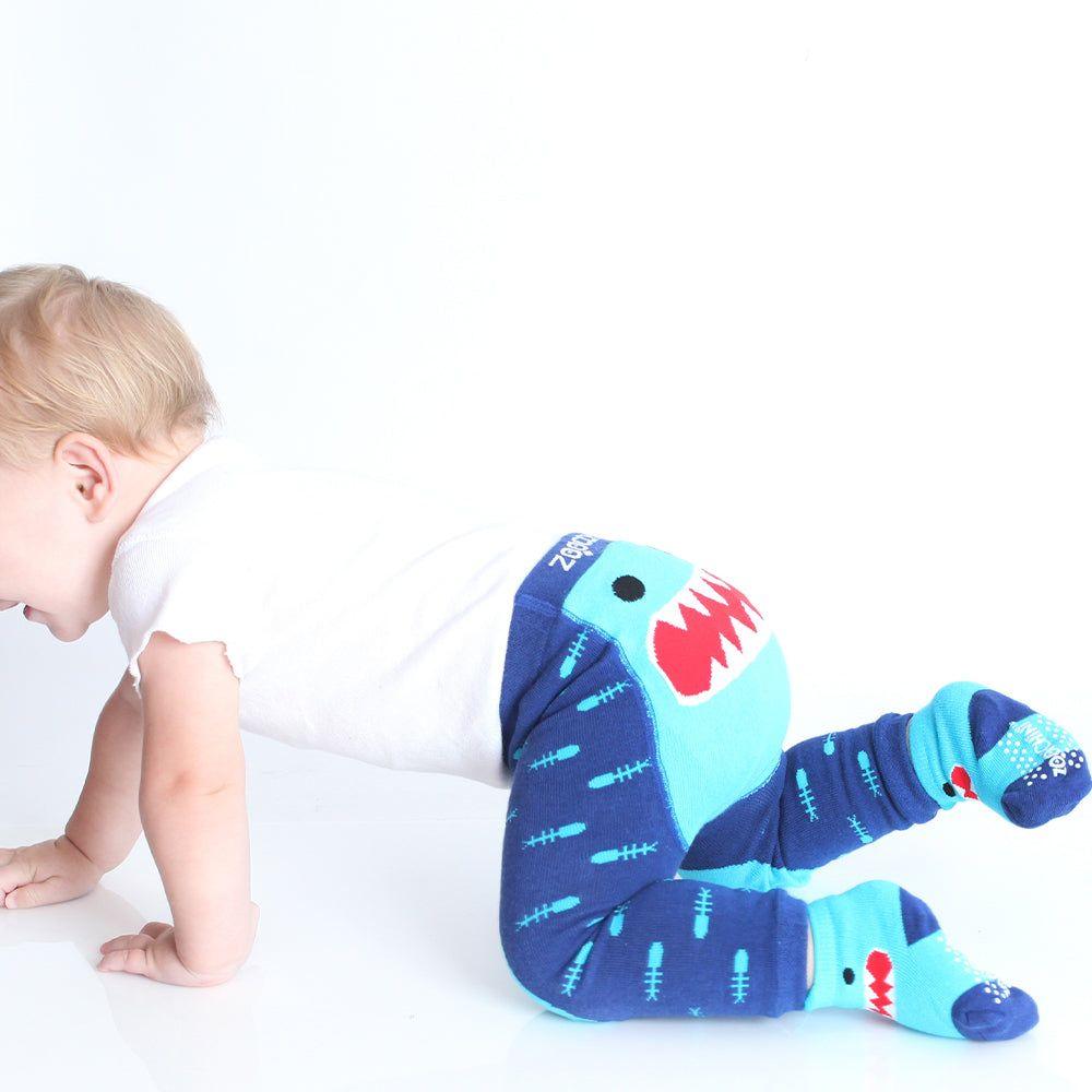 Zoocchini - grip+easy™ Crawler Legging & Sock Set - Kallie Kitten - Emmbaby Canada