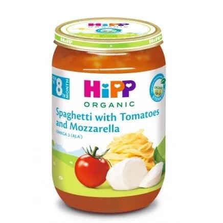 HiPP Spaghetti With Tomatoes And Mozzarella 220G  - 6 Jars - Emmbaby Canada