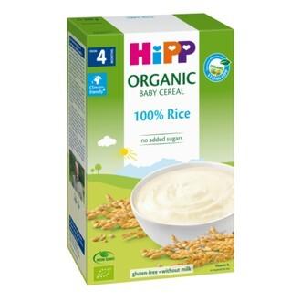 HiPP 100% Rice Organic Baby Cereal 200 G - 3 Pack - Emmbaby Canada