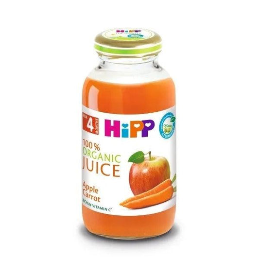 HiPP Apple Carrot Juice 200 ML - 6 Pack - Emmbaby Canada