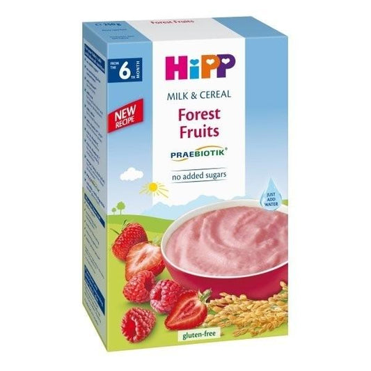HiPP Forest Fruits Milk & Cereal 250 g - 3 Pack - Emmbaby Canada