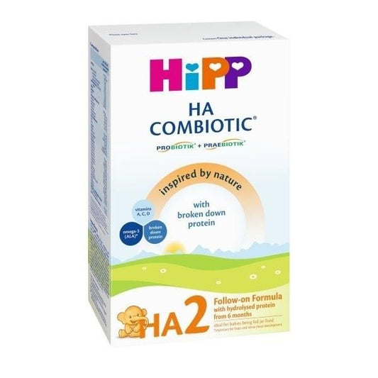 HIPP Hypoallergenic (HA) combiotik HA2 milk powder (350g) - Emmbaby Canada