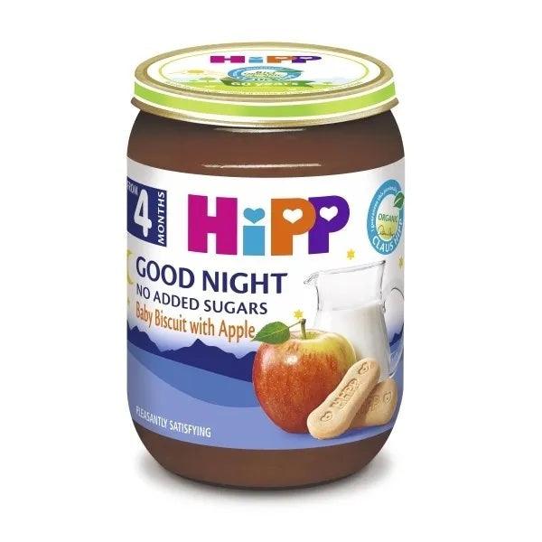 HiPP Baby Biscuit With Apple Puree 190G - 6 Jars - Emmbaby Canada
