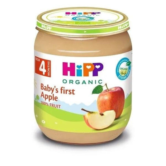 HiPP Baby’s First Apple Puree 125G - 6 Jars - Emmbaby Canada