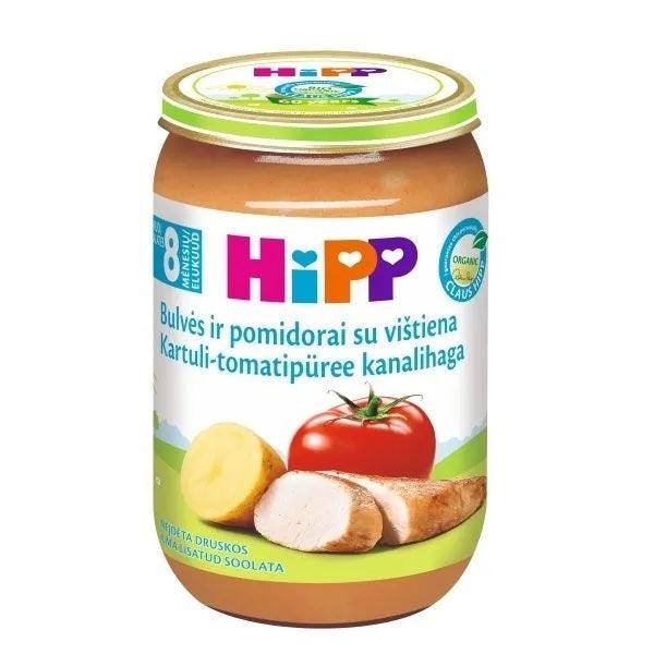 HiPP Potatoes Tomatoes and Chicken Puree 220g - 6 Jars - Emmbaby Canada