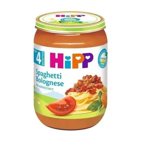 HiPP Spaghetti Bolognese Puree 190G  - 6 Jars - Emmbaby Canada