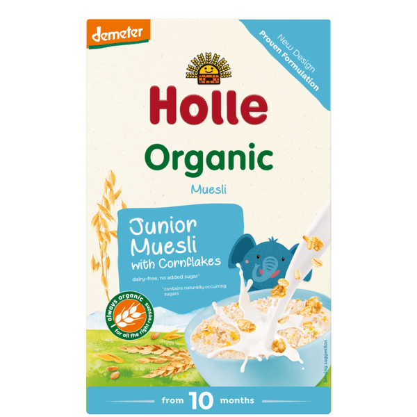 Holle Organic Junior Muesli Multigrain With Cornflakes 250 G - 3 Pack - Emmbaby Canada