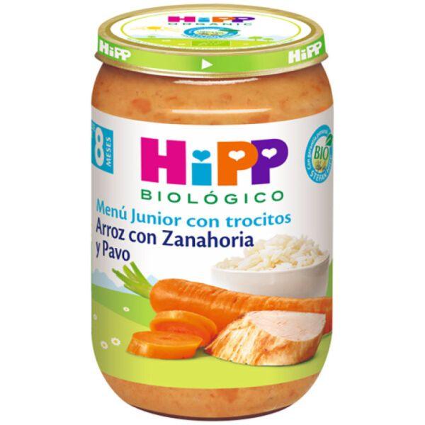 HiPP Rice With Carrots And Organic Turkey 220 G  - 6 Jars - Emmbaby Canada