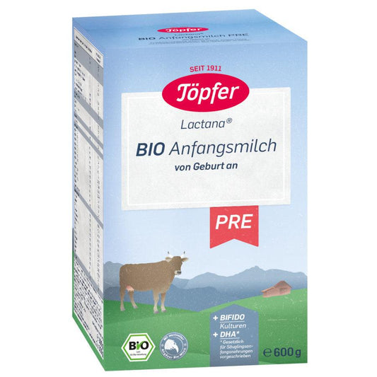 Topfer Lactana Bio Pre 600 G - Emmbaby Canada