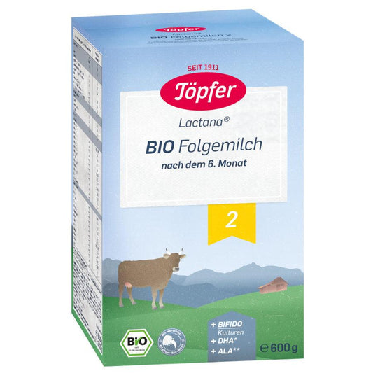 Topfer 2 Bio Lactana 600 g - Emmbaby Canada